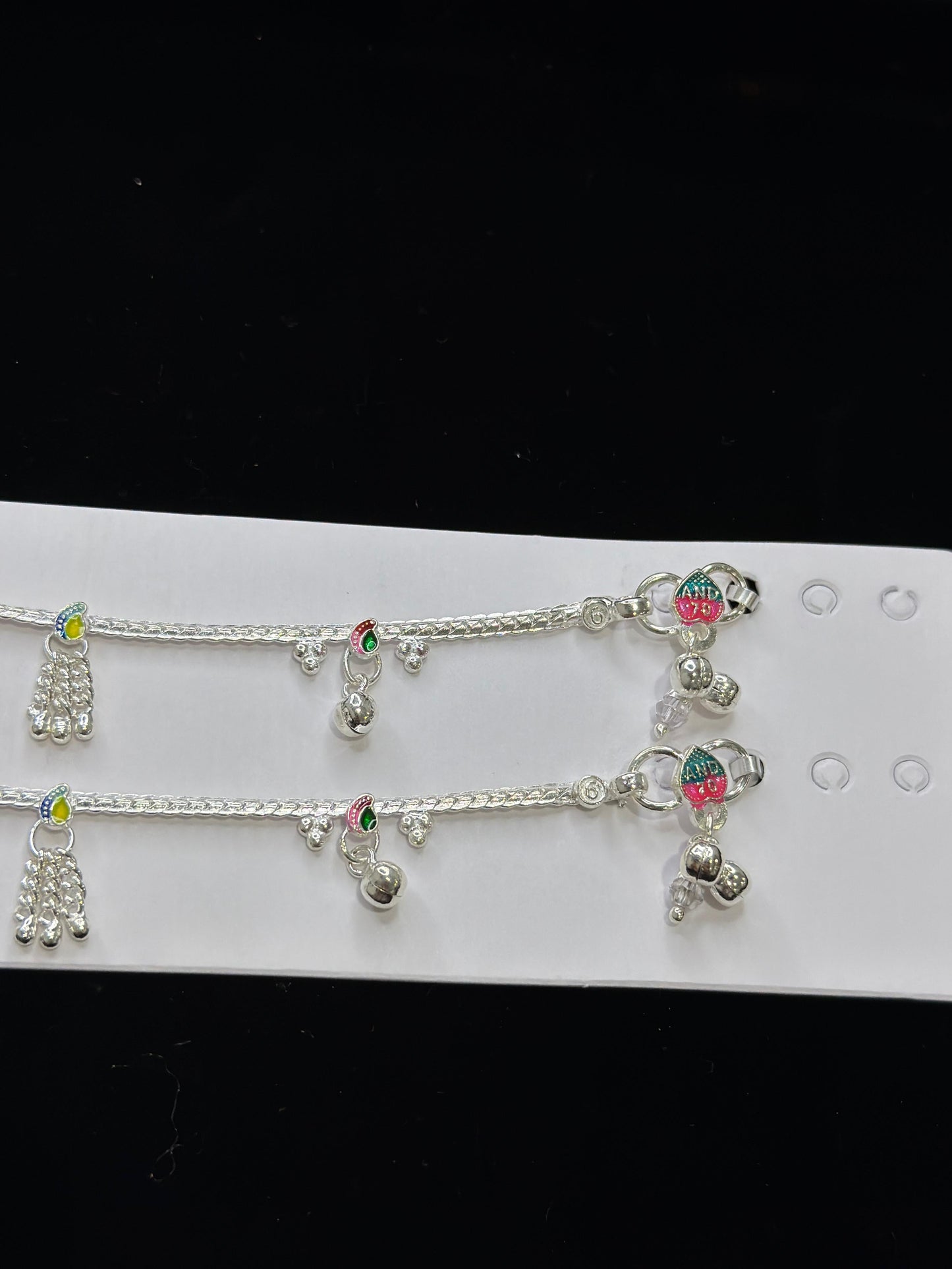 PURE SILVER KIDS ANKLETS KA007