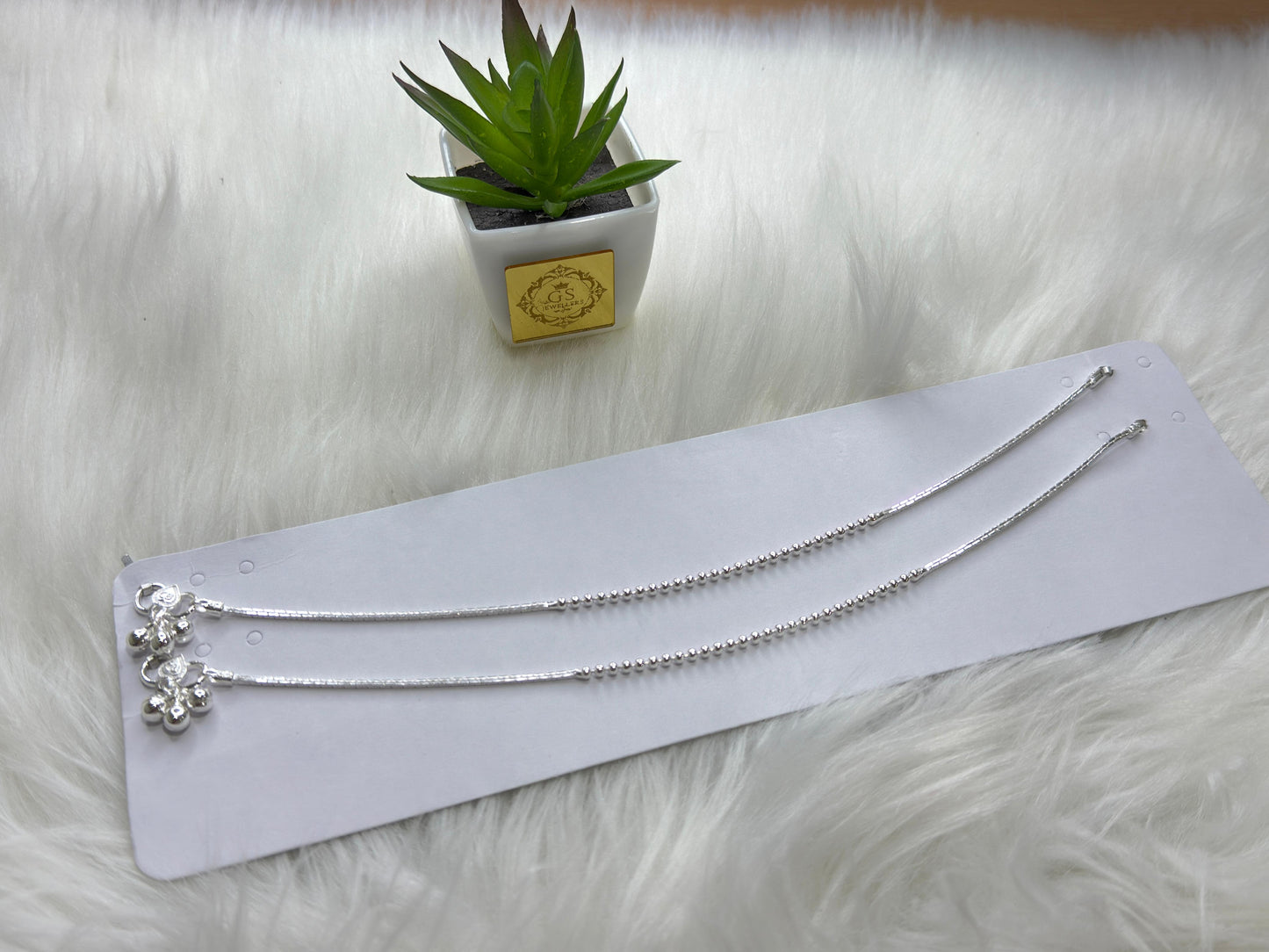 PURE SILVER ANKLET SJOO7