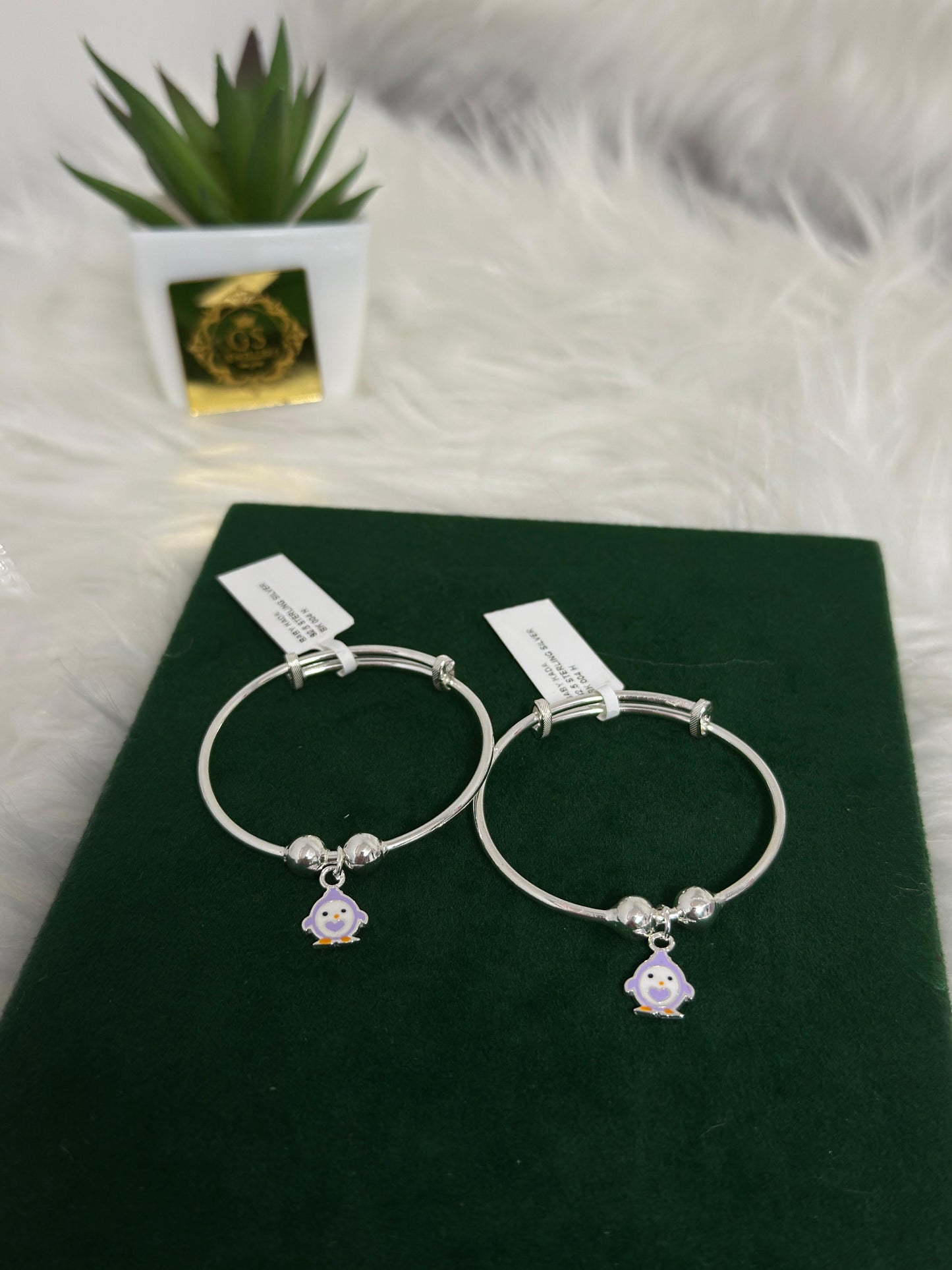 PURE SILVER BABIES KANGAN BK0032