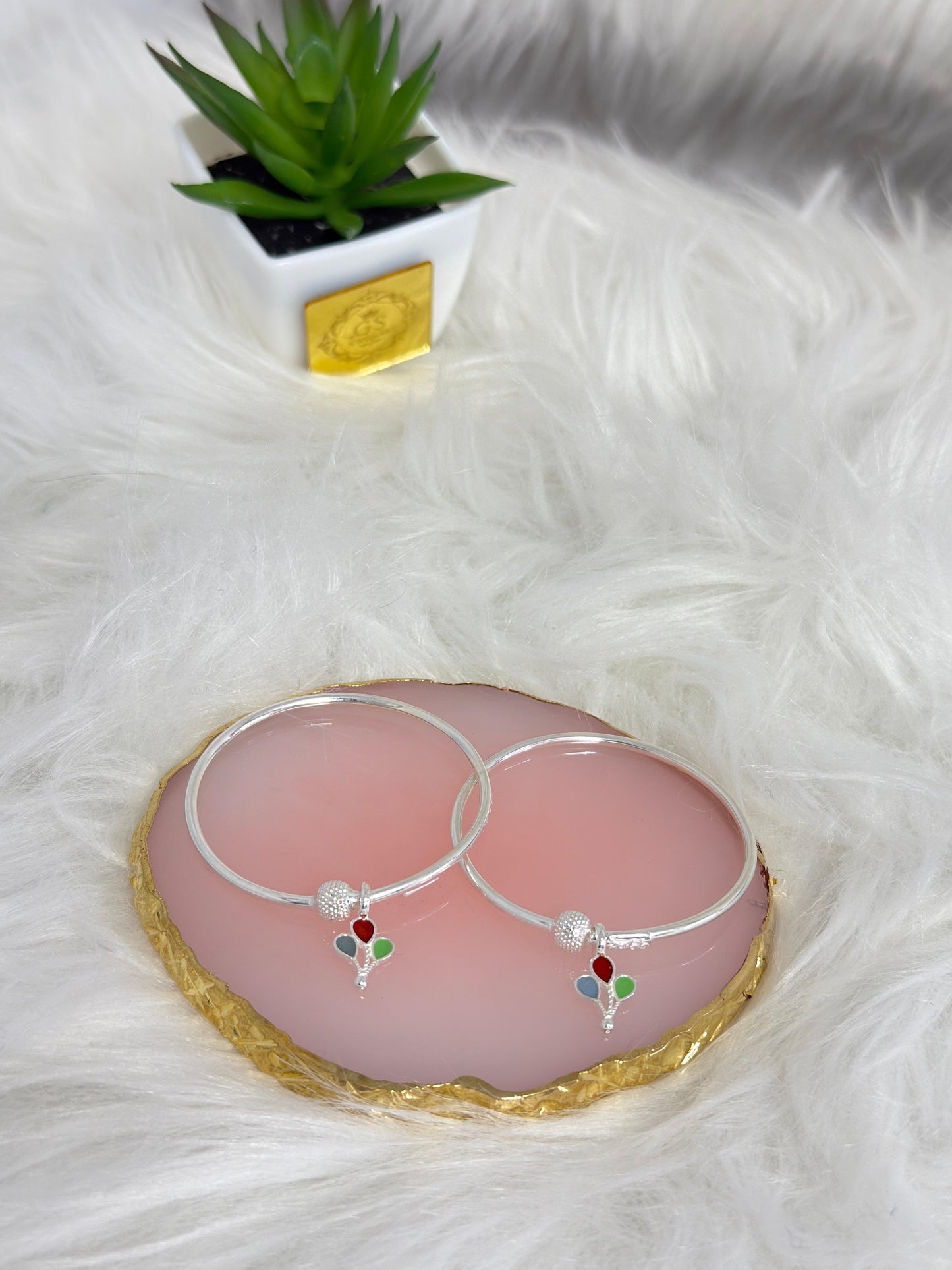 PURE SILVER BABIES KANGAN BK0030