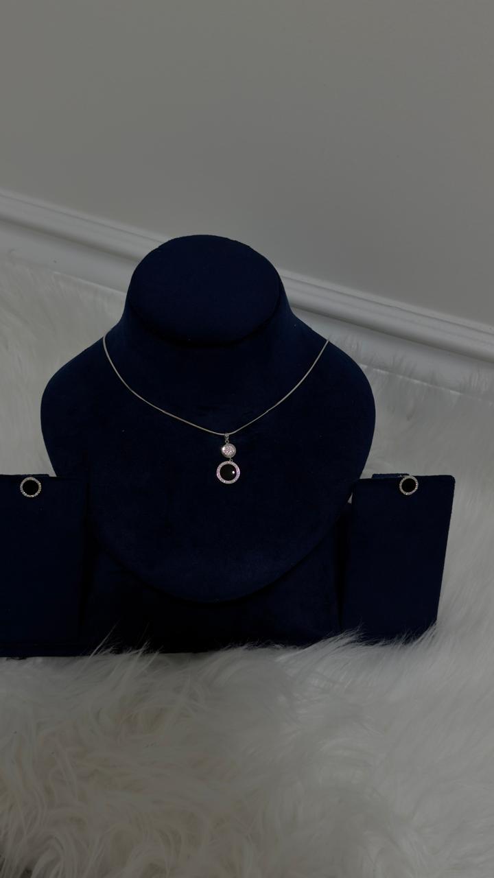 PURE SILVER PENDENT SET PS0010