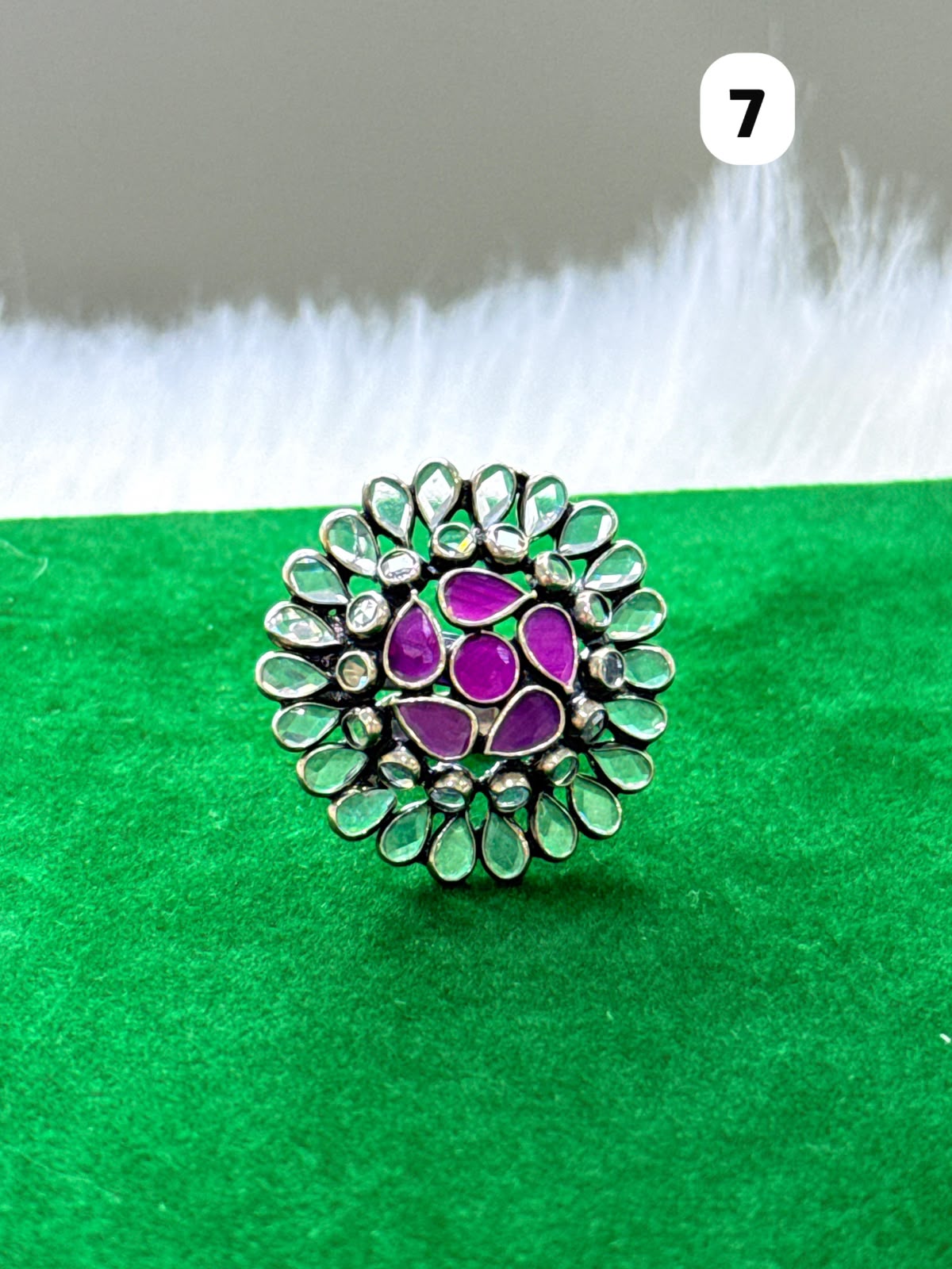 PURE SILVER WOMEN'S RING WR0023