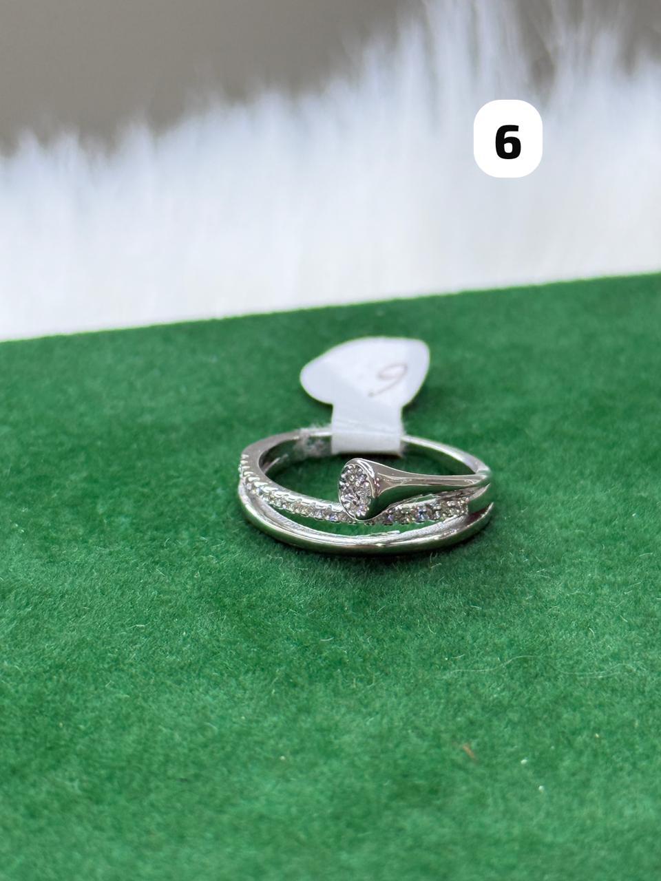 PURE SILVER WOMEN'S RING WR0067
