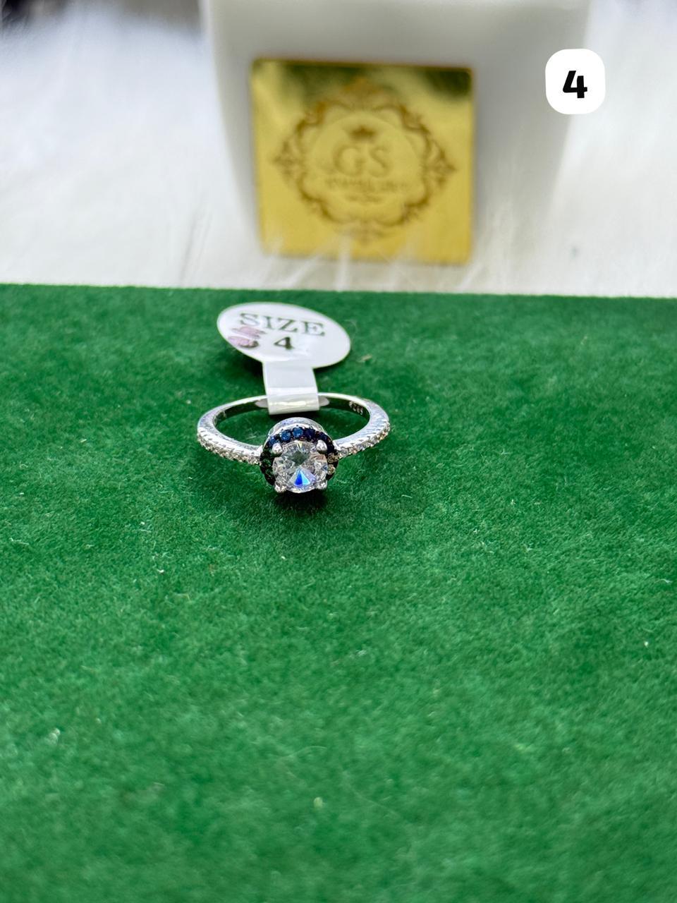 PURE SILVER WOMEN'S RING WR0080