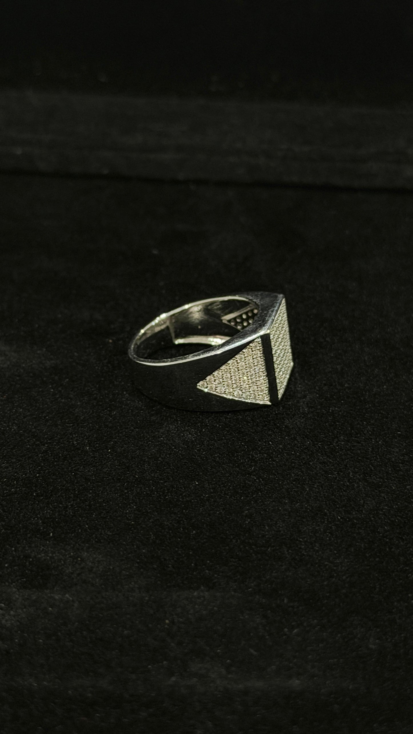 PURE SILVER MEN'S RING MR005