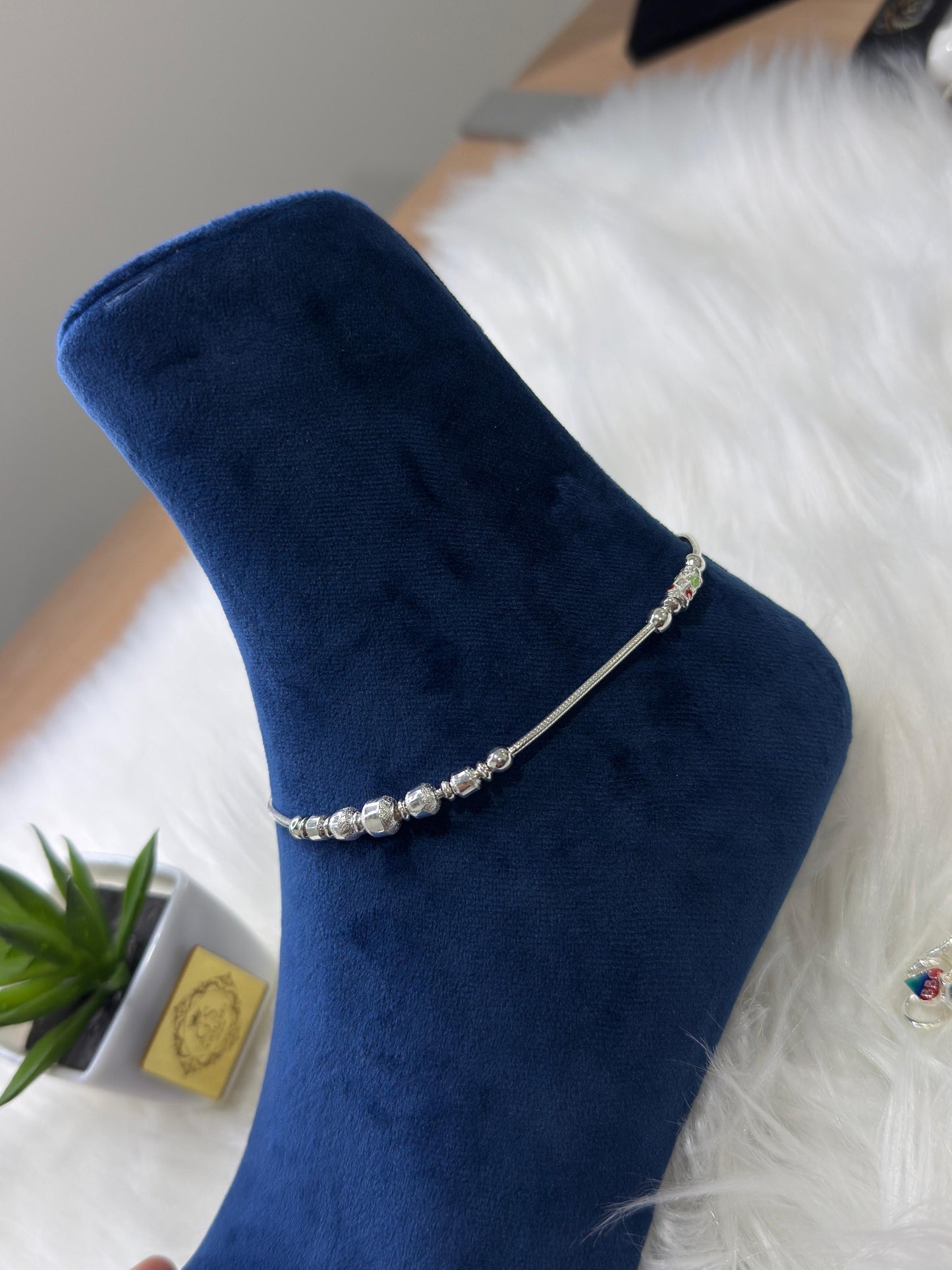 PURE SILVER ANKLETS SJ0018
