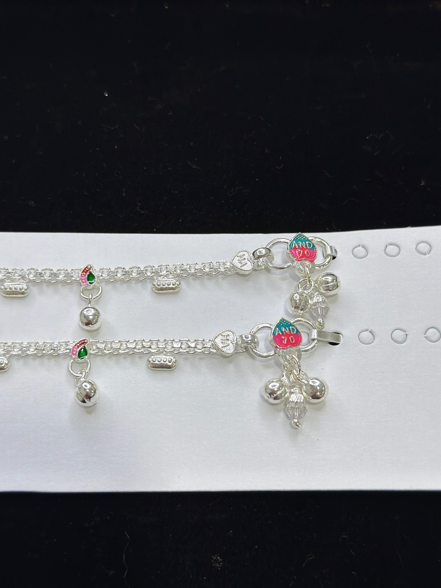 PURE SILVER KIDS ANKLETS KA0021