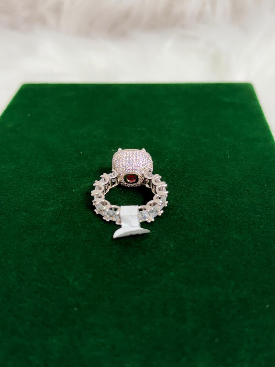 PURE SILVER WOMENS RING WR006