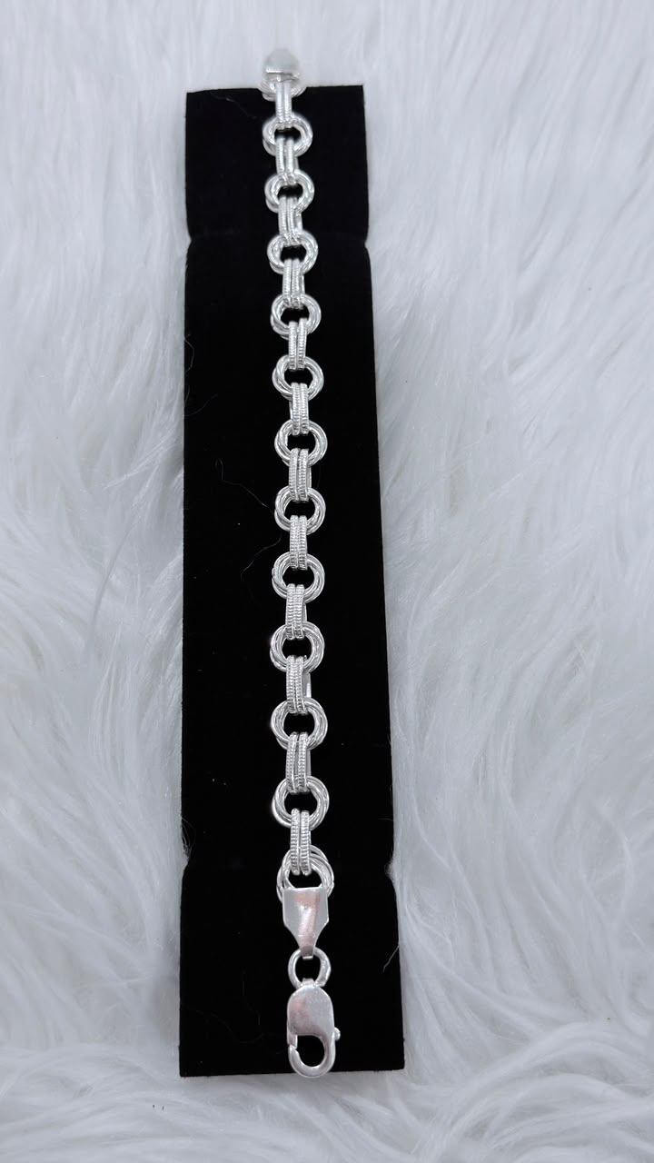 PURE SILVER MEN'S BRACELET MB006