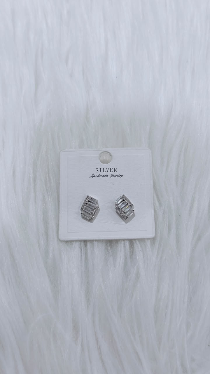 PURE SILVER GIRLISH EARRINGS PG004