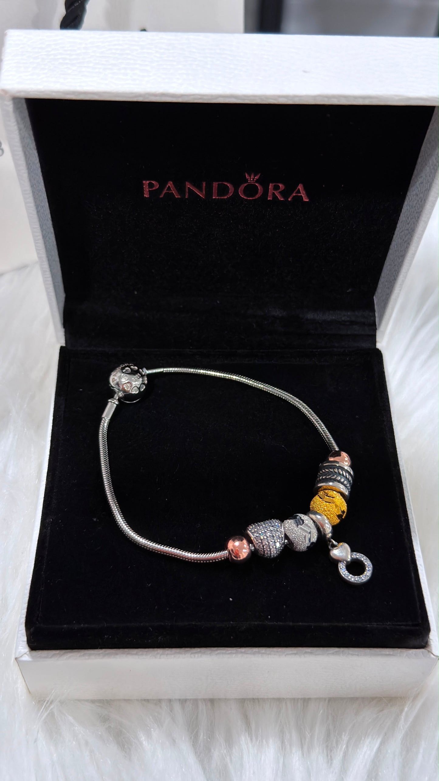 PURE SILVER PANDORA STYLE BRACELET PSB002