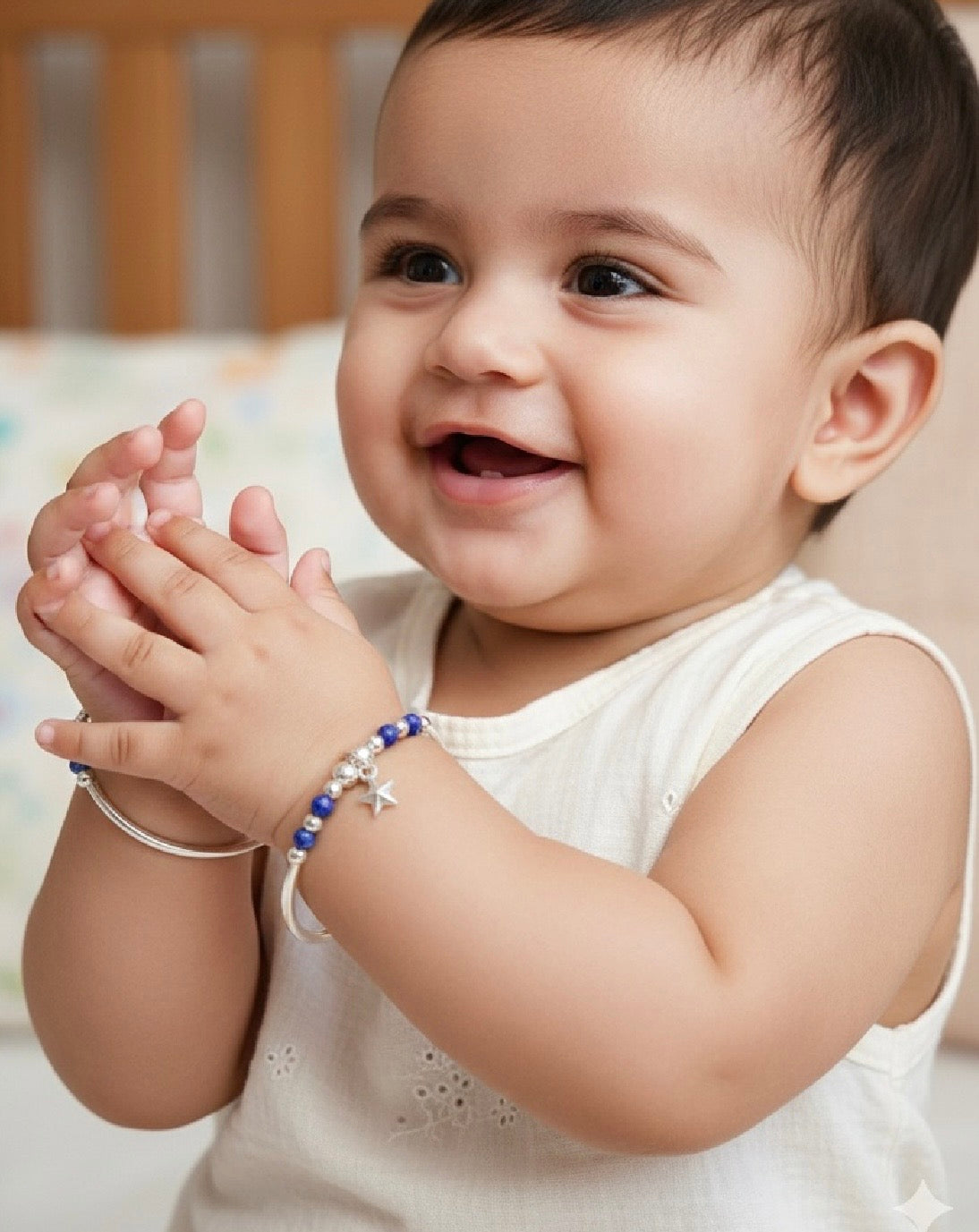 Pure Silver Kids Rakhi