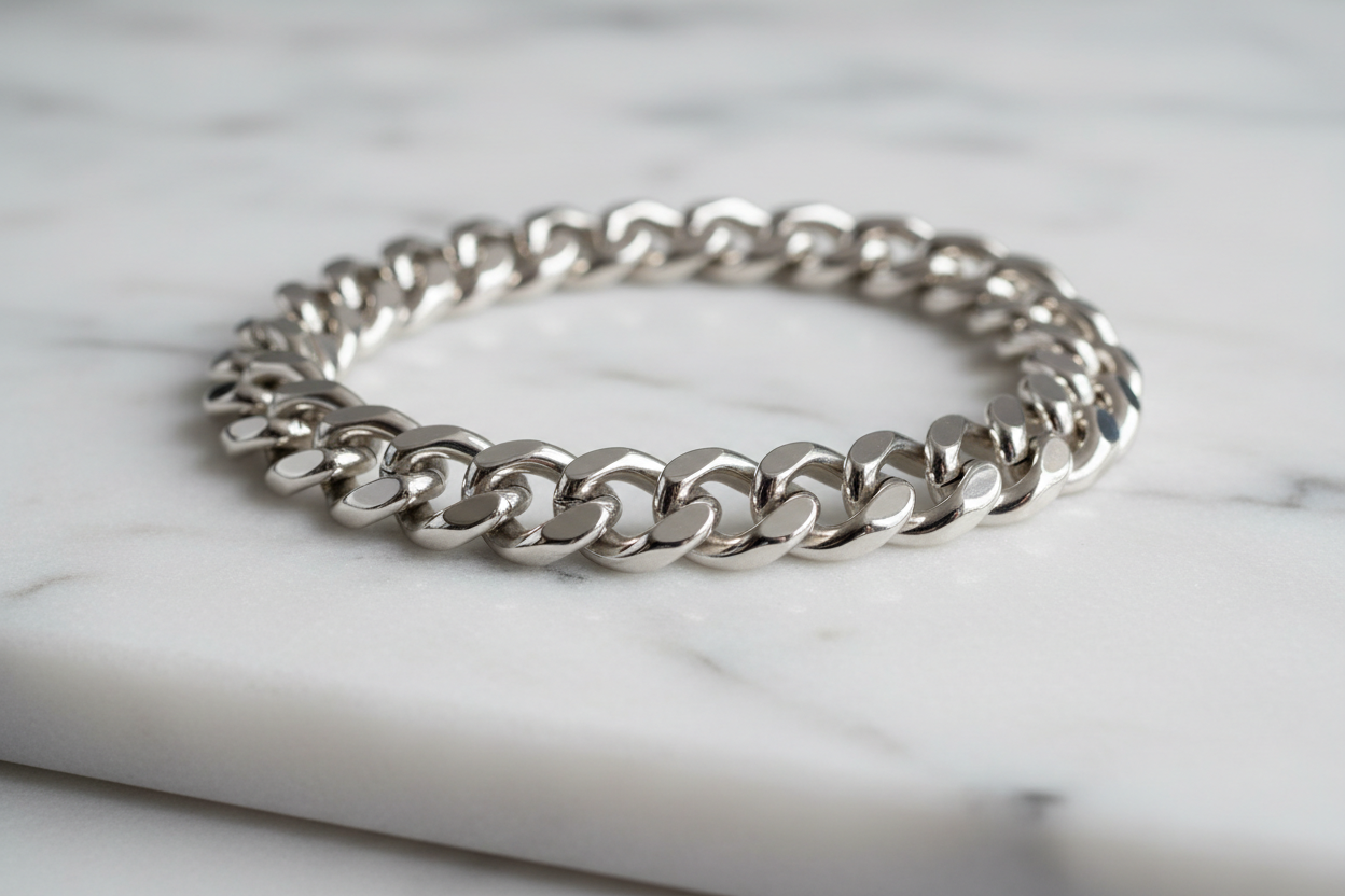 PURE SILVER MEN'S BRACELET