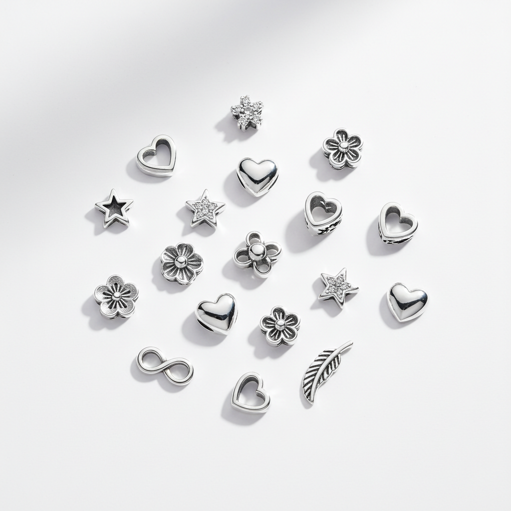 PURE SILVER PANDORA CHARMS