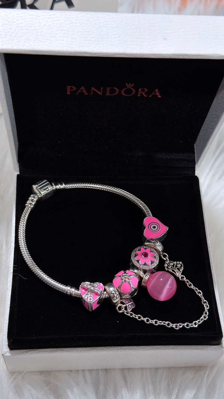 PURE SILVER PANDORA STYLE BRACELET PSB004