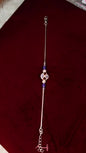 Pure silver chain style Rakhi
CR007