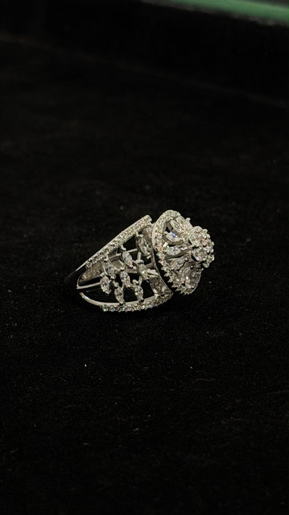 Pure Silver Women Ring WR0088