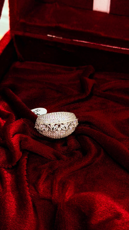 Pure Silver Women Ring WR0086