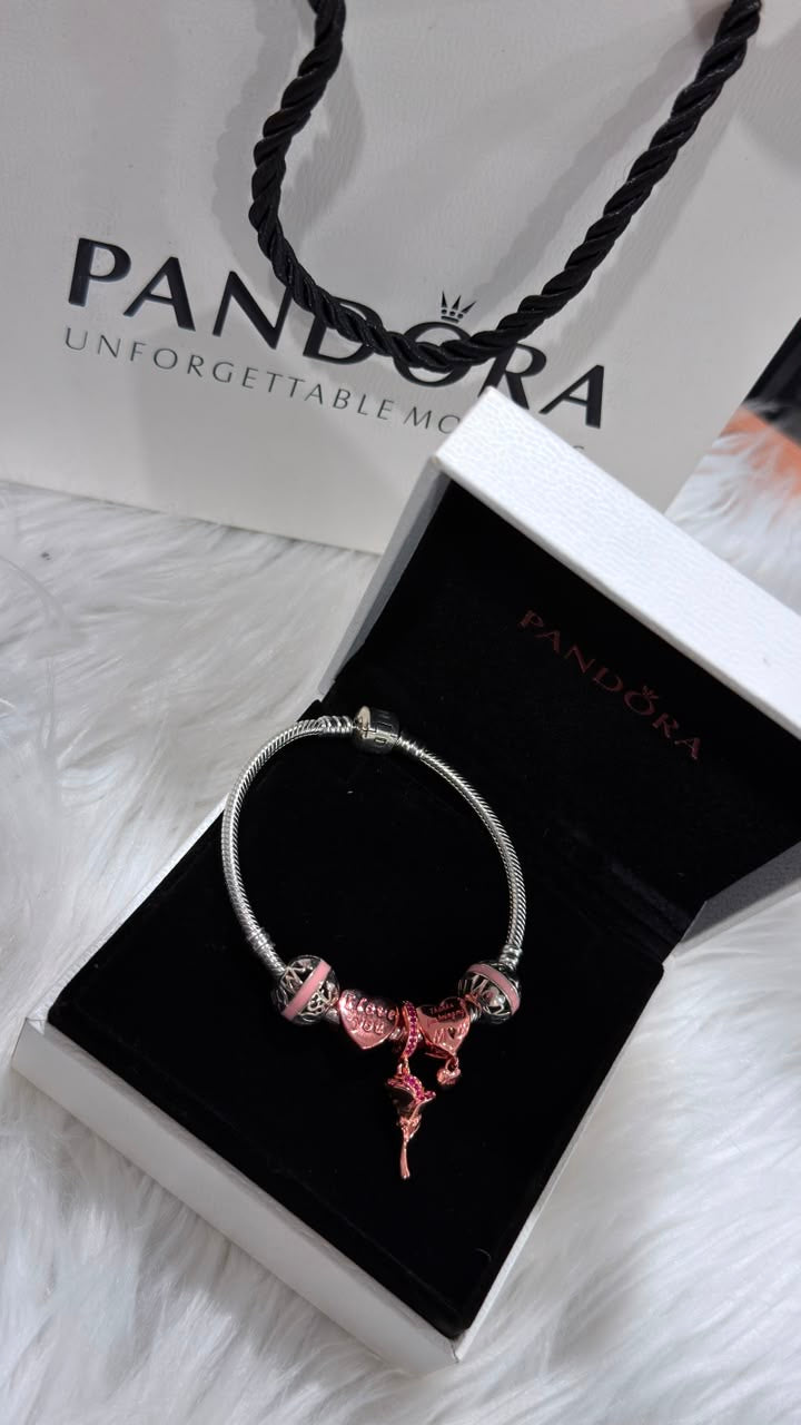 PURE SILVER PANDORA STYLE BRACELET PSB001