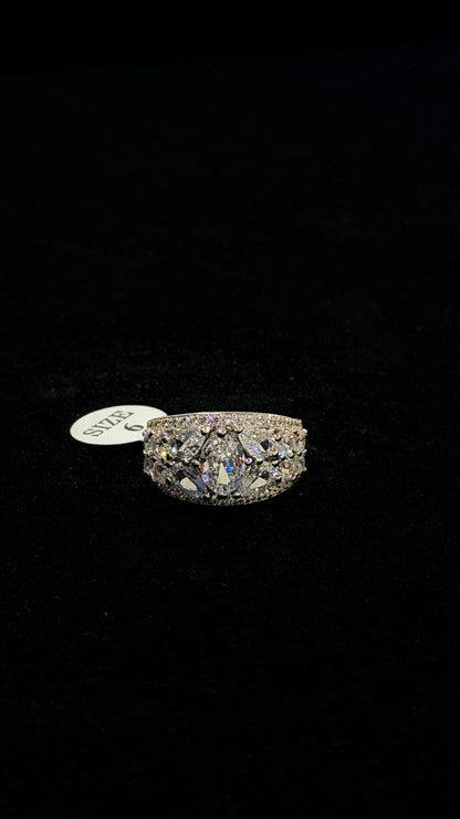 Pure Silver Women Ring WR0087