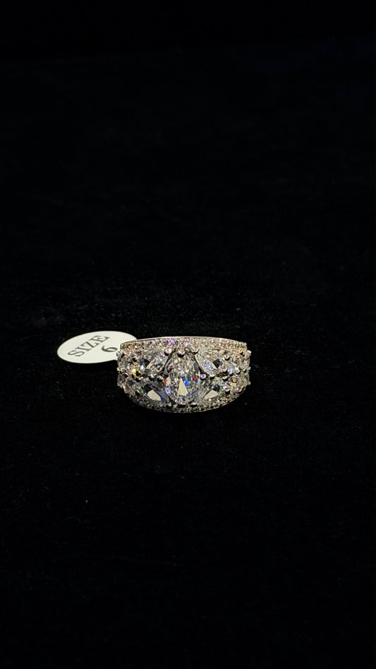 Pure Silver Women Ring WR0087