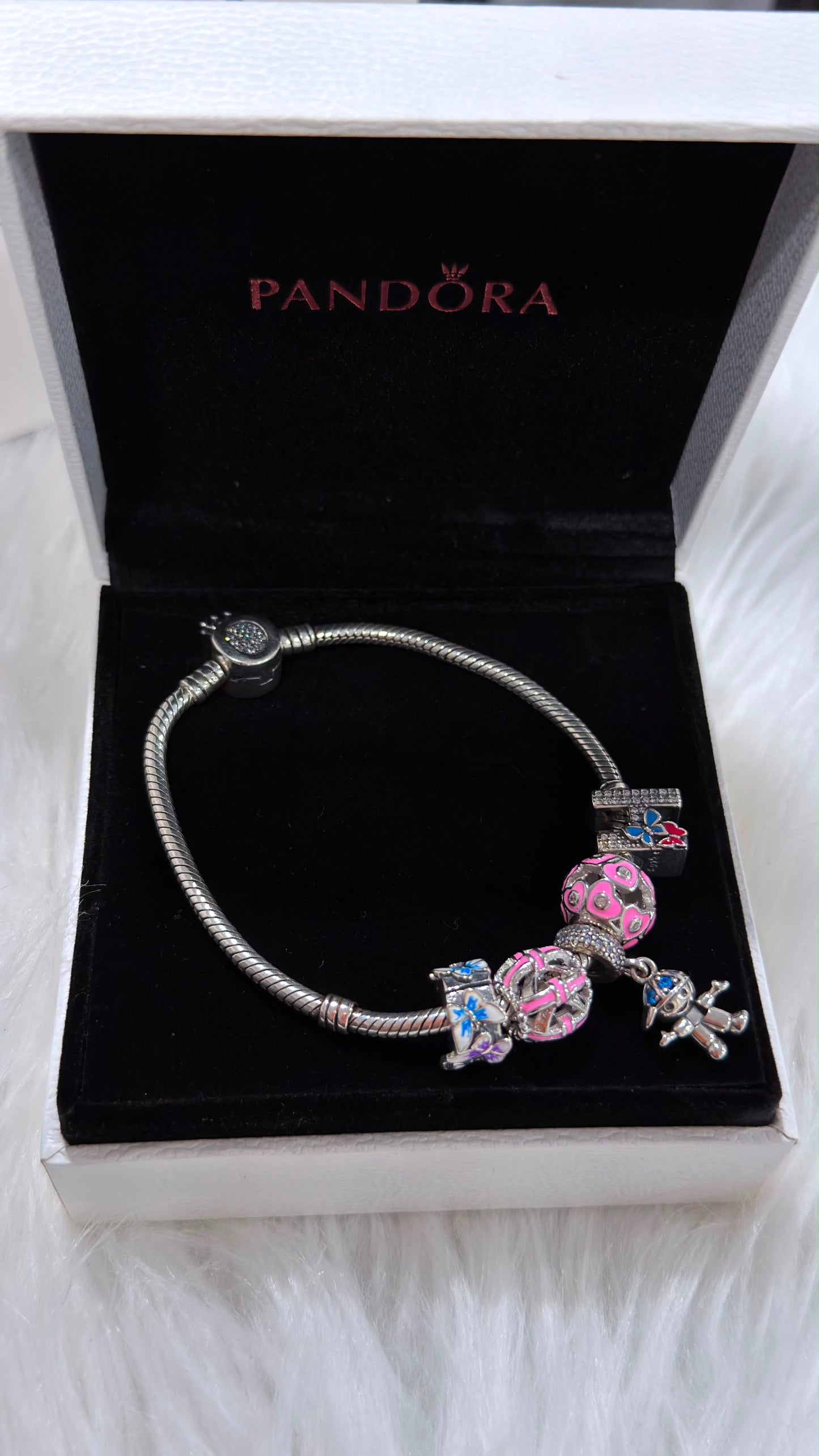 PURE SILVER PANDORA STYLE BRACELET PSB005