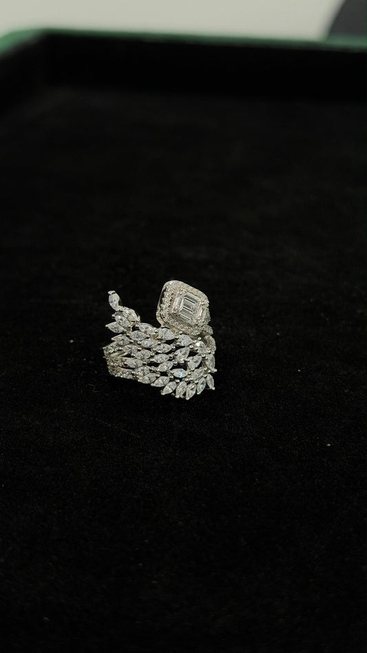 Pure Silver Women Ring WR0090