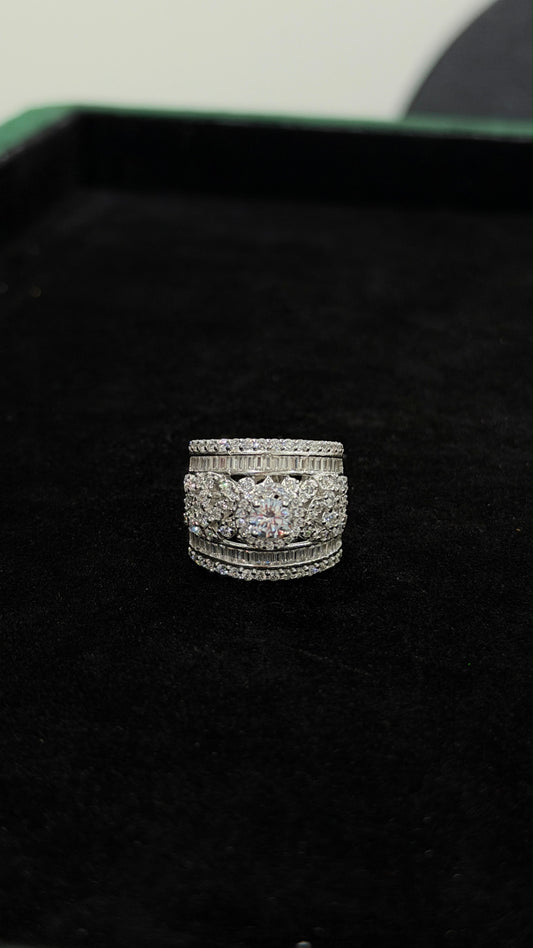 Pure Silver Women Ring WR0089