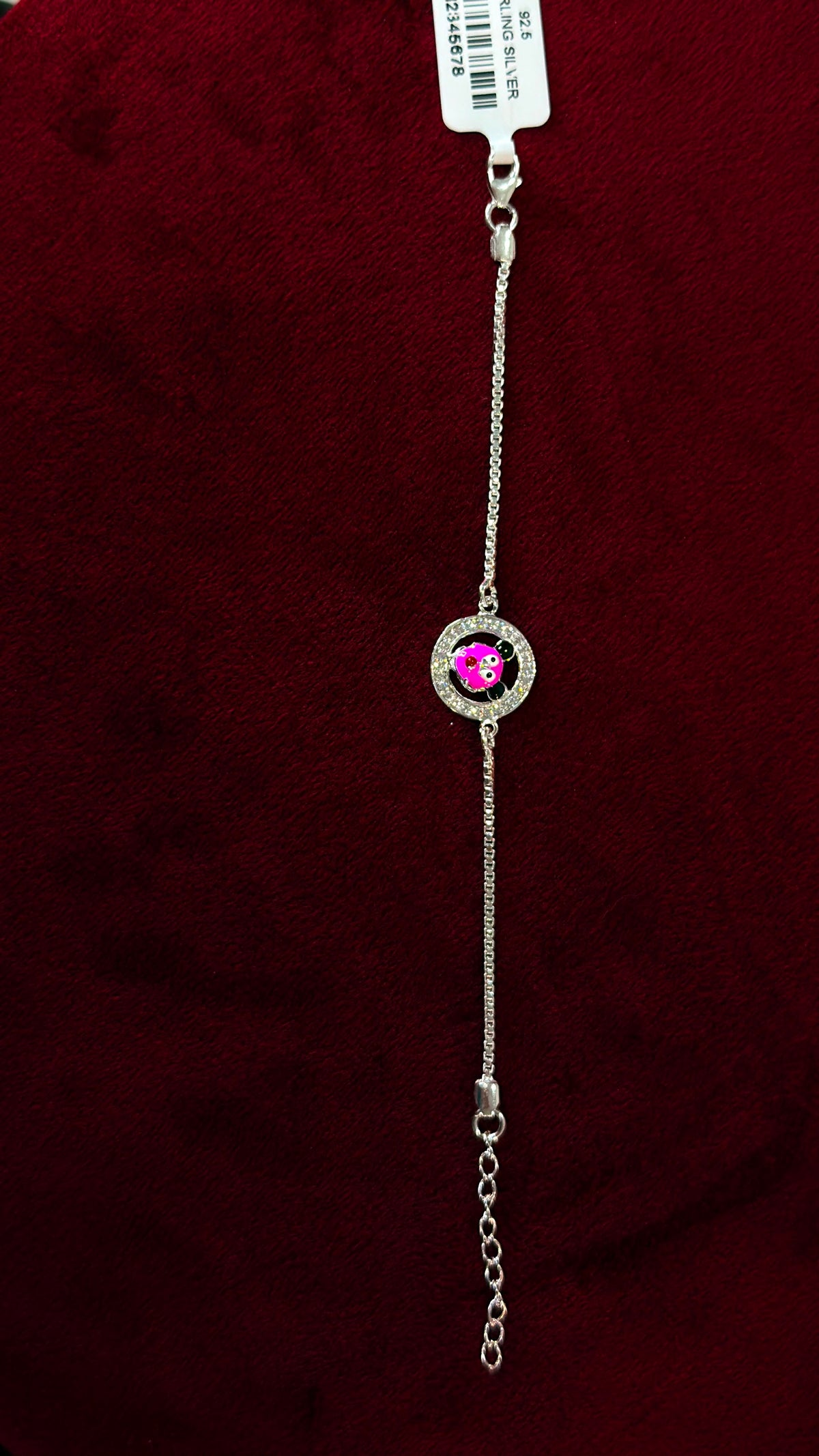 Pure Silver kids Rakhi KR004