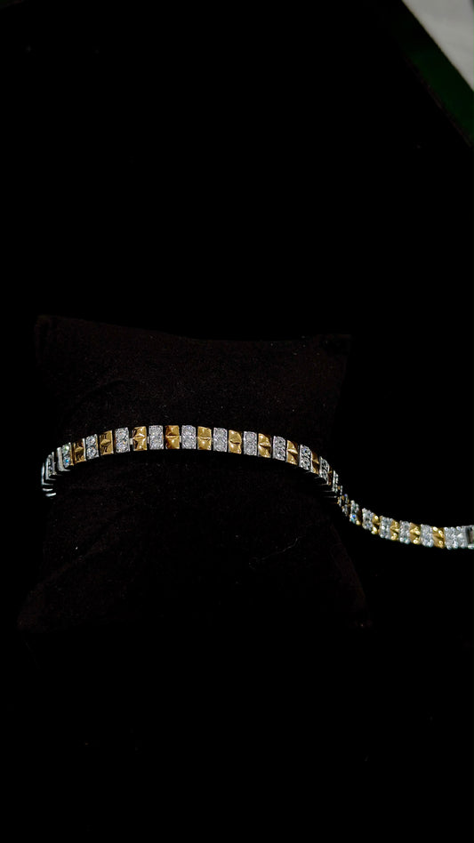 Pure Silver Chain style Rakhi CR001