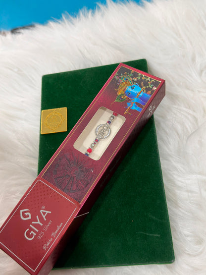 Pure silver Thread Rakhi BRO TR001