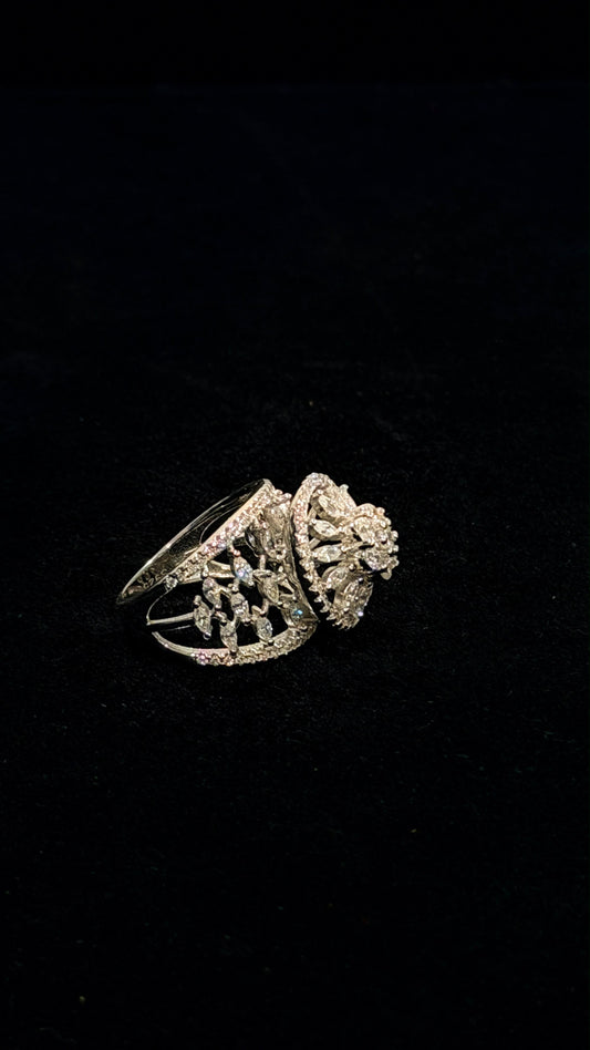 Pure Silver Women Ring WR0088