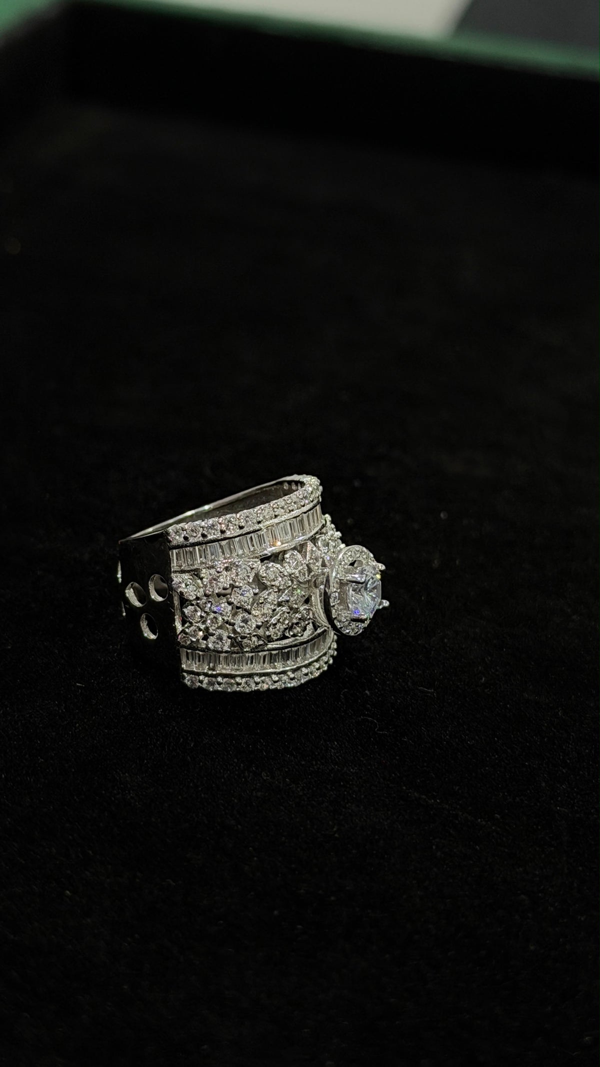 Pure Silver Women Ring WR0089
