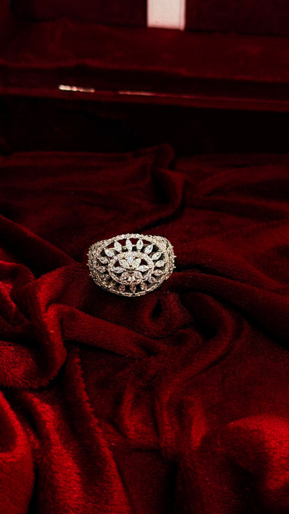 Pure Silver Women Ring WR0086