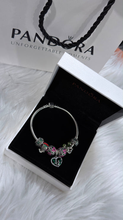 PURE SILVER PANDORA STYLE BRACELET PSB0010