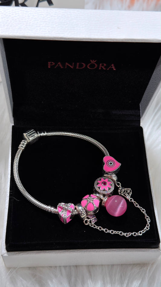 PURE SILVER PANDORA STYLE BRACELET PSB004