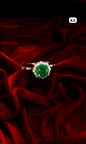 Pure Silver Women Ring flower cut WR0109