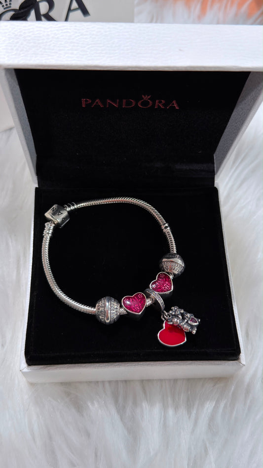 PURE SILVER PANDORA STYLE BRACELET PSB009