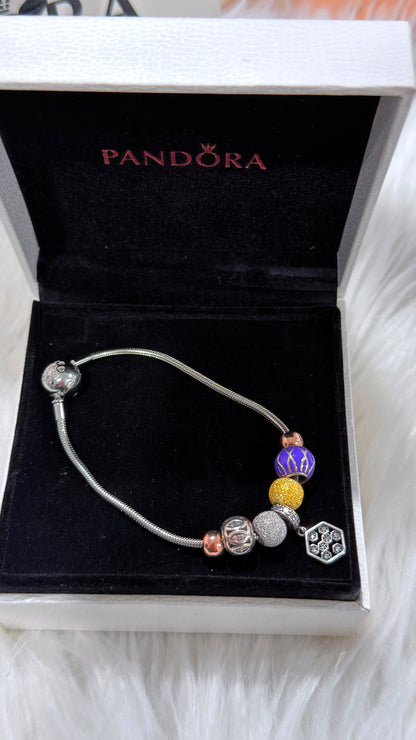 PURE SILVER PANDORA STYLE BRACELET PSB003