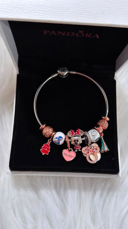 PURE SILVER PANDORA STYLE BRACELET PSB006