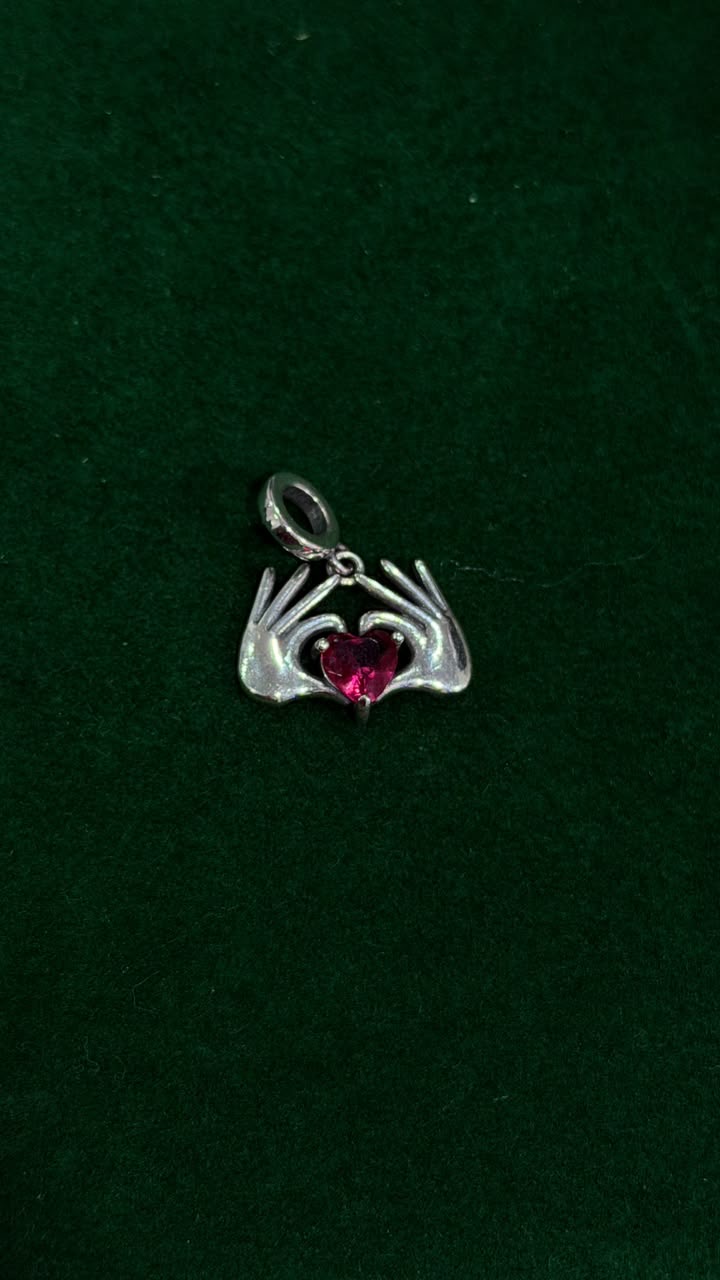 PURE SILVER PANDORA CHARM PC0036