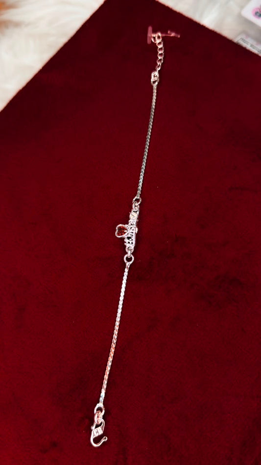 Pure silver chain style Rakhi
CR006