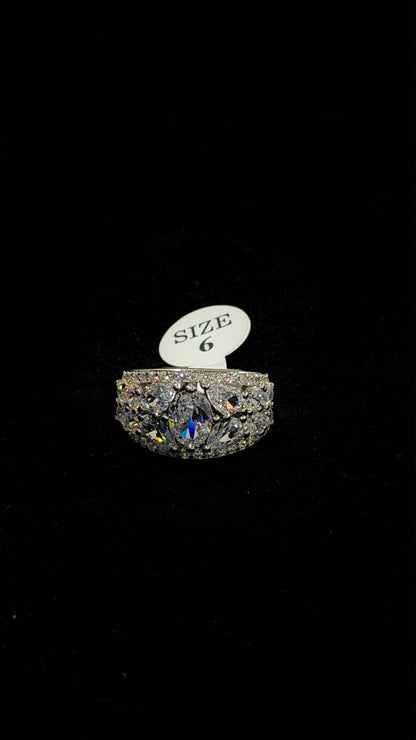 Pure Silver Women Ring WR0087