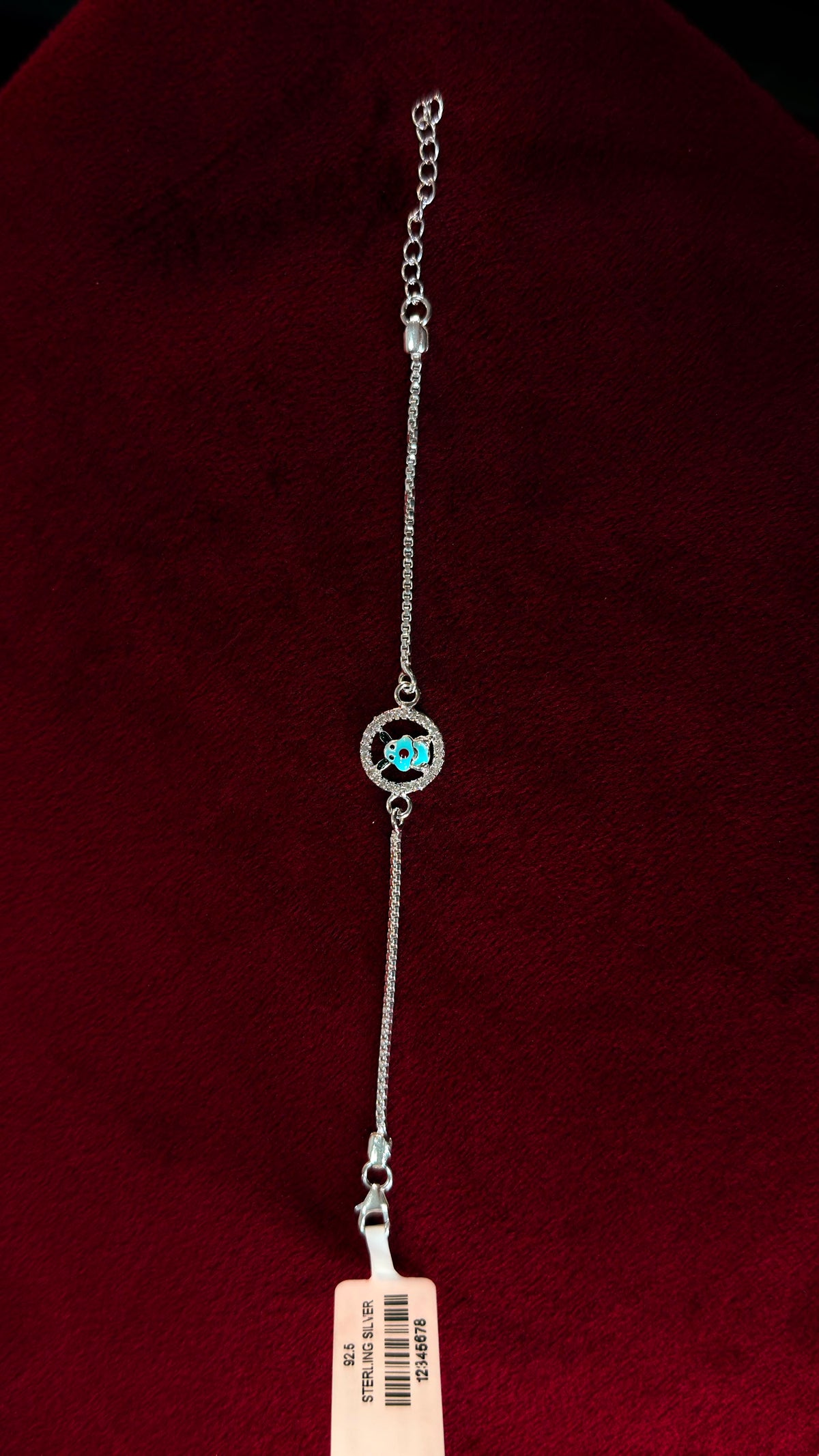 Pure Silver kids Rakhi KR005