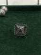 Pure Silver ozidized Women Ring WR0113