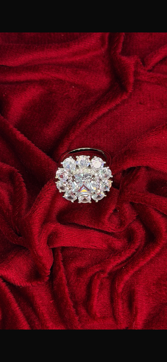 Pure Silver Women Ring WR0114