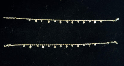 PURE SILVER SLEEK ANKLETS SJ0026