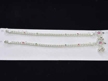PURE SILVER KIDS ANKLETS KA0016