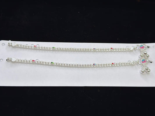 PURE SILVER KIDS ANKLETS KA0016
