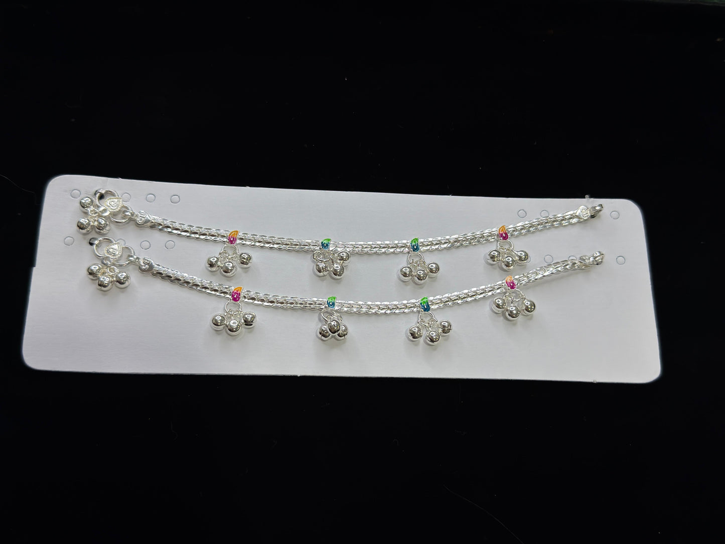 PURE SILVER KIDS ANKLETS KA0017